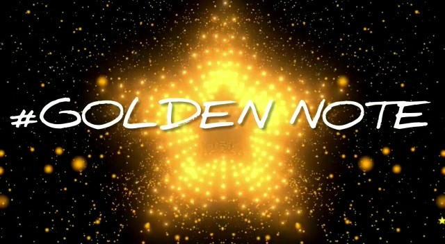 Golden Note 2021!